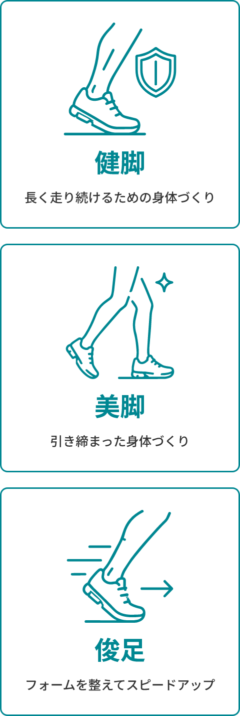 健脚・美脚・俊足